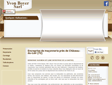 Tablet Screenshot of boyer-renovation-maconnerie.com